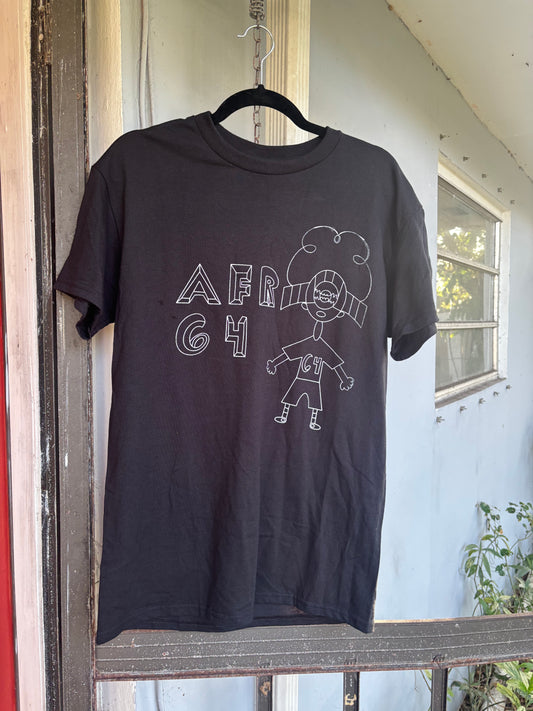 Afro64 classic logo tee