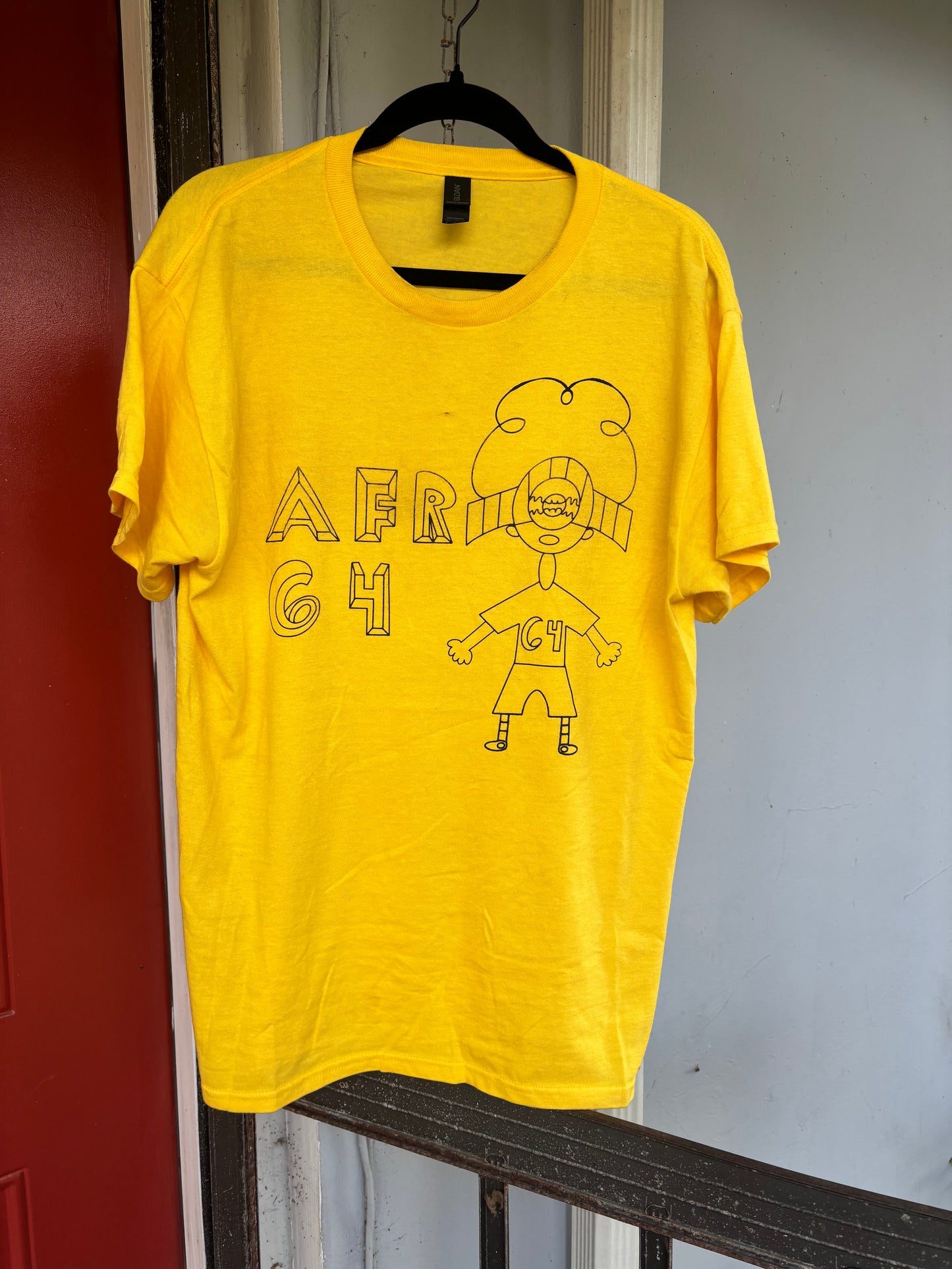 Afro64 classic logo tee