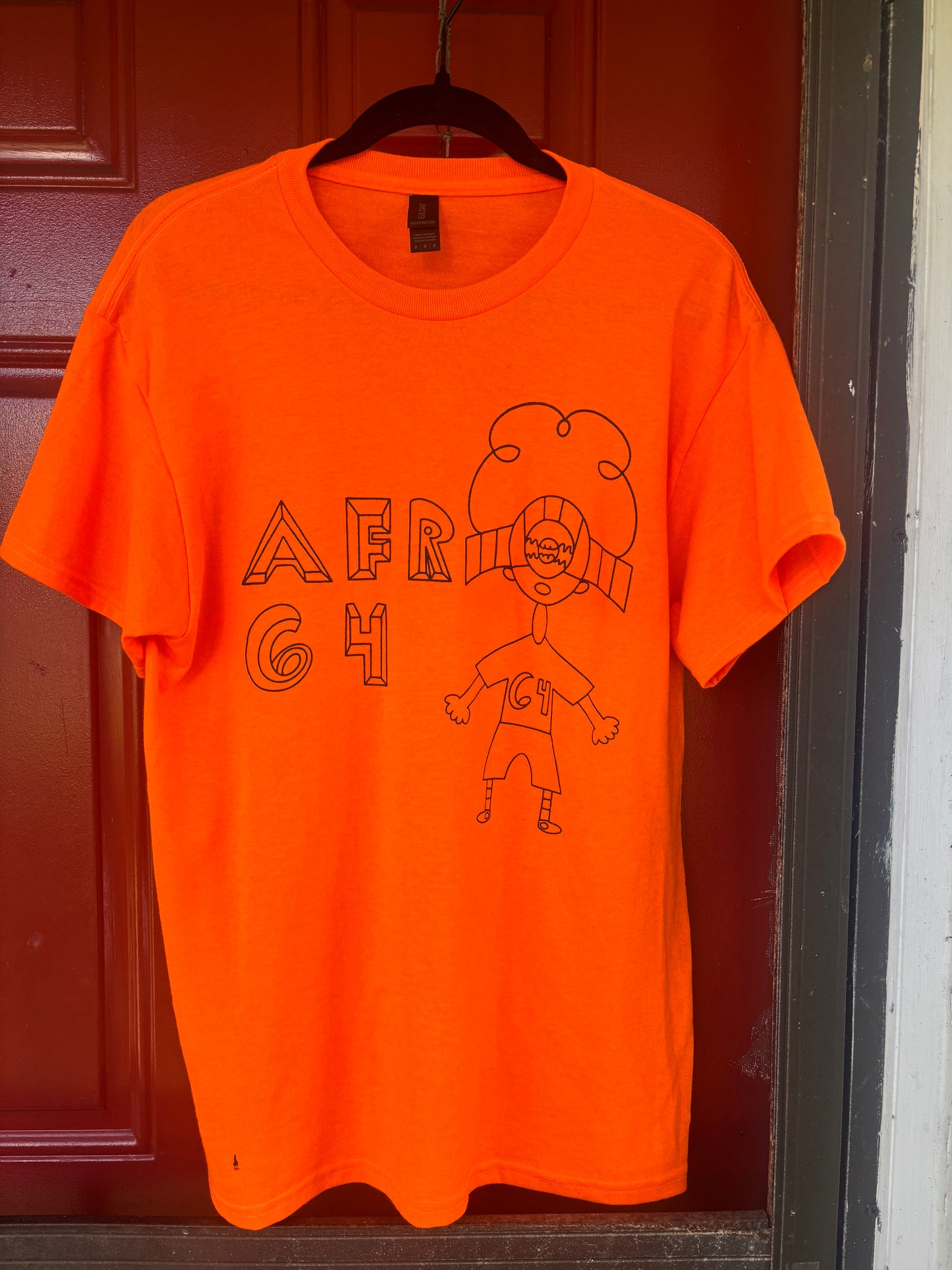 Afro64 classic logo tee
